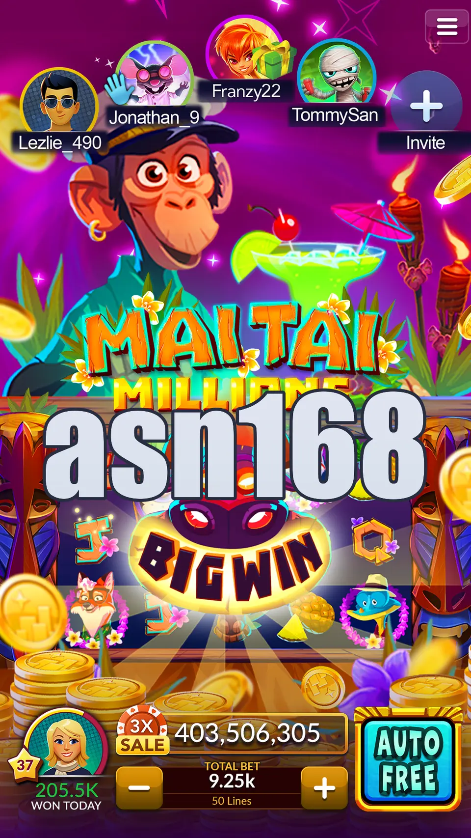 asn168 Tangkapan Layar - APK Resmi